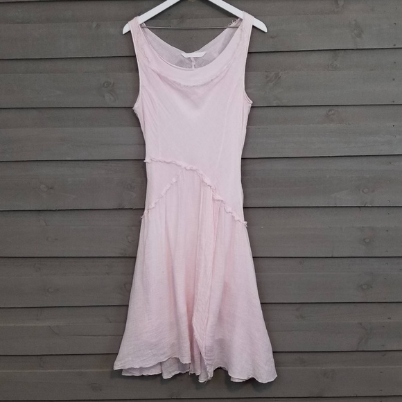 luna luz linen dress